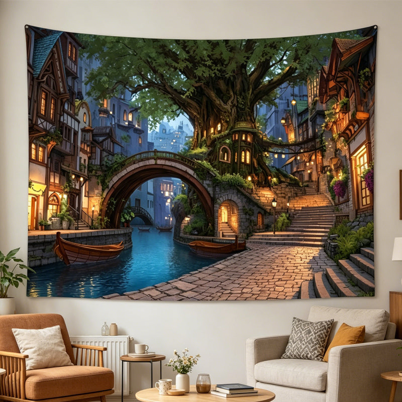 🌲 Turn your backyard into an enchanted forest – one banner, endless beauty! ✨🌸