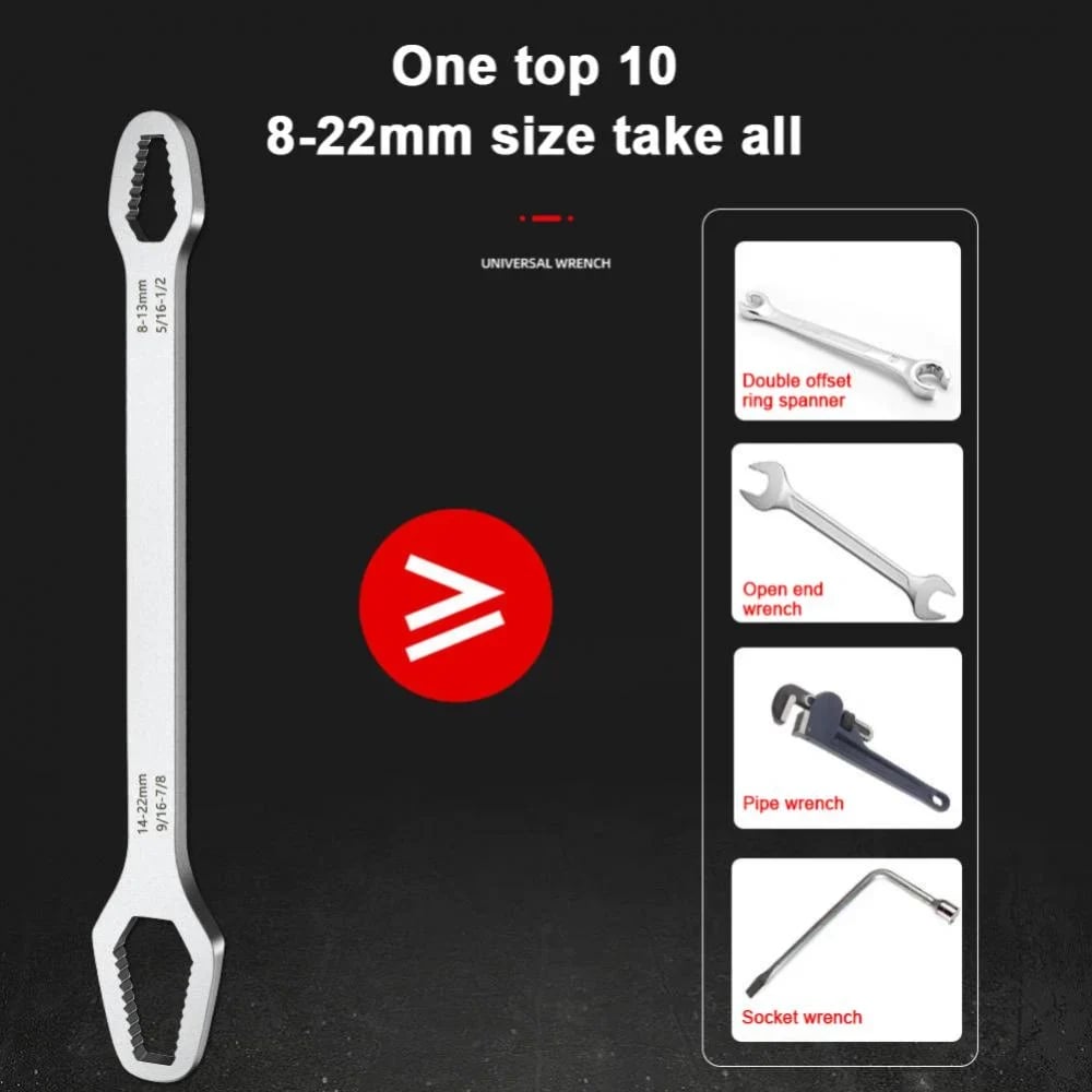 βοΈ 8 to 22 mm in one grip β tackle any fastener without switching tools! π©