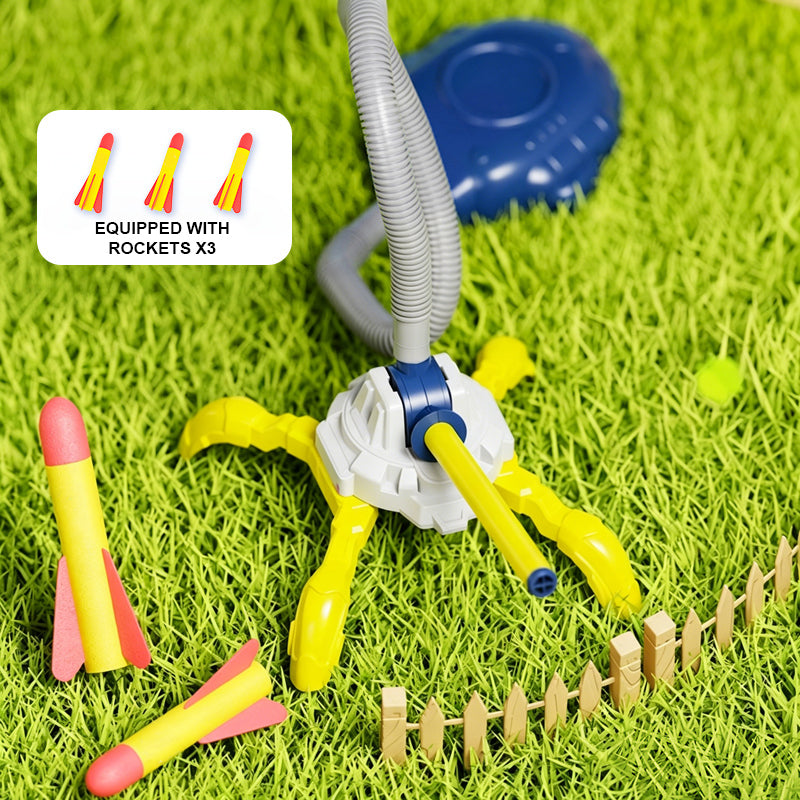 Light Up the Night Sky with Stomp-Powered Rockets! 🚀✨🌙