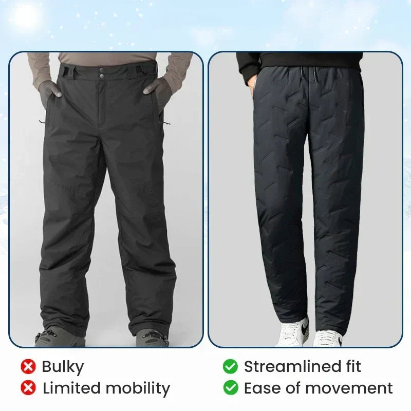 ⏳LAST DAY 50% OFF!! ✨Unisex Super Soft & Warm Fleece-Lined Waterproof Trousers