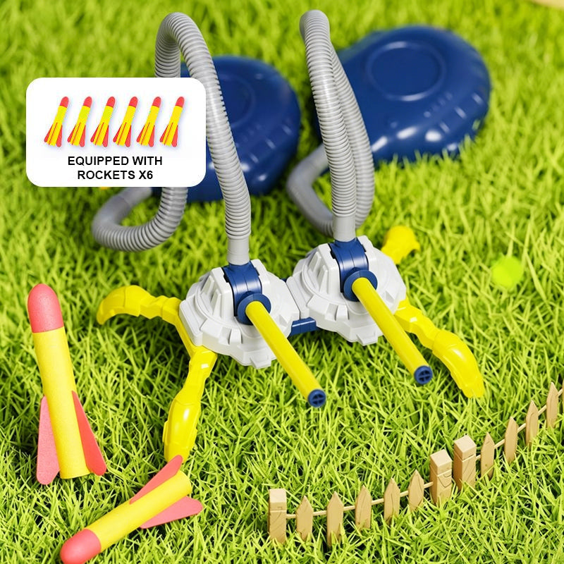 Light Up the Night Sky with Stomp-Powered Rockets! 🚀✨🌙