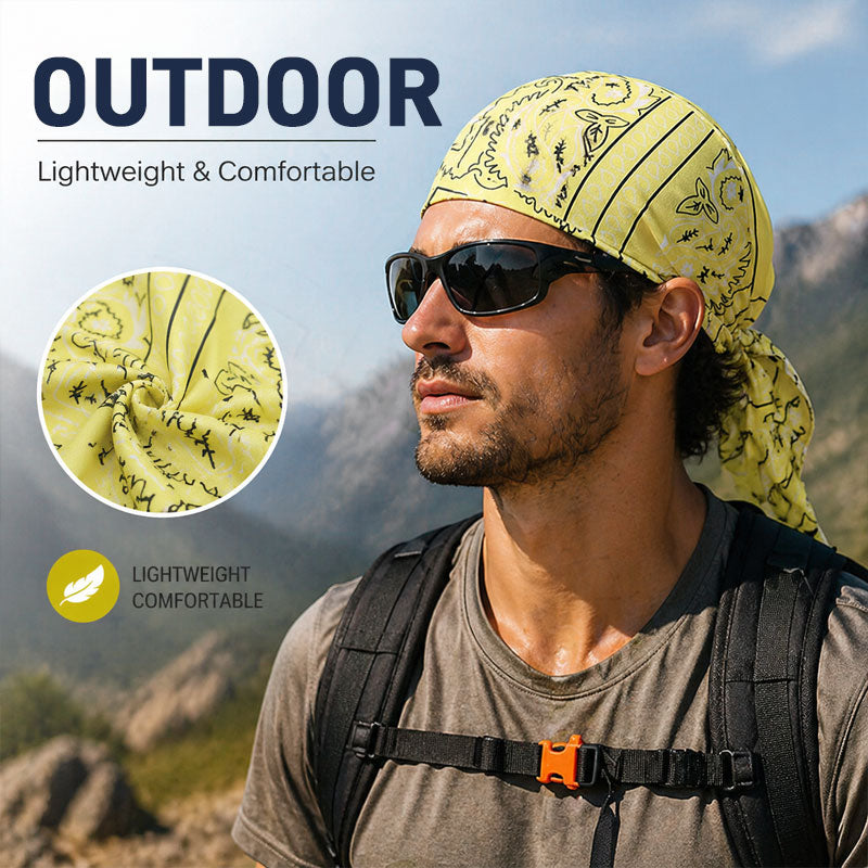 🏴‍☠️ Elastic pirate hat for outdoor sports – fits any head, survives any adventure! and free shipping⚡