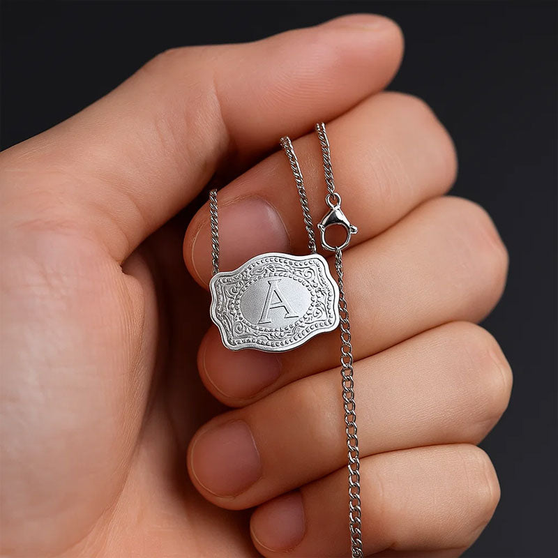 🤠Western cowboy style + Letter bracelet🔠