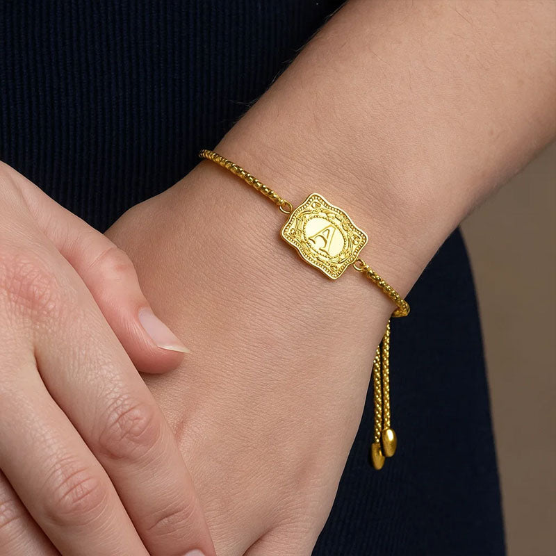 🤠Western cowboy style + Letter bracelet🔠