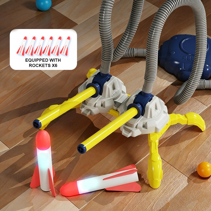 Light Up the Night Sky with Stomp-Powered Rockets! 🚀✨🌙