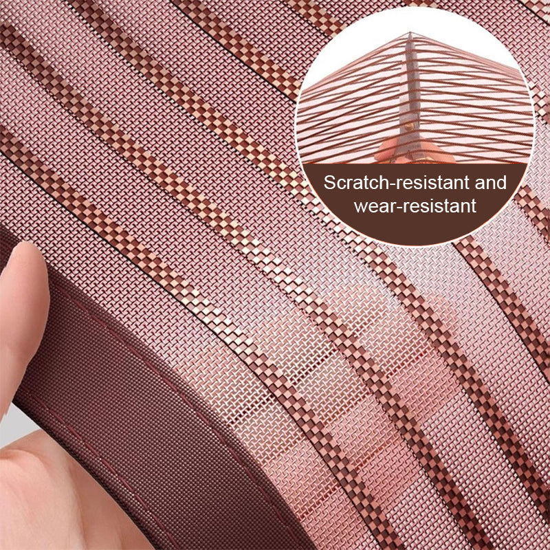 🚪 Step through, it snaps shut – magnetic screen door installs in 5 minutes! ⏱️🧲