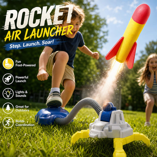 Light Up the Night Sky with Stomp-Powered Rockets! 🚀✨🌙