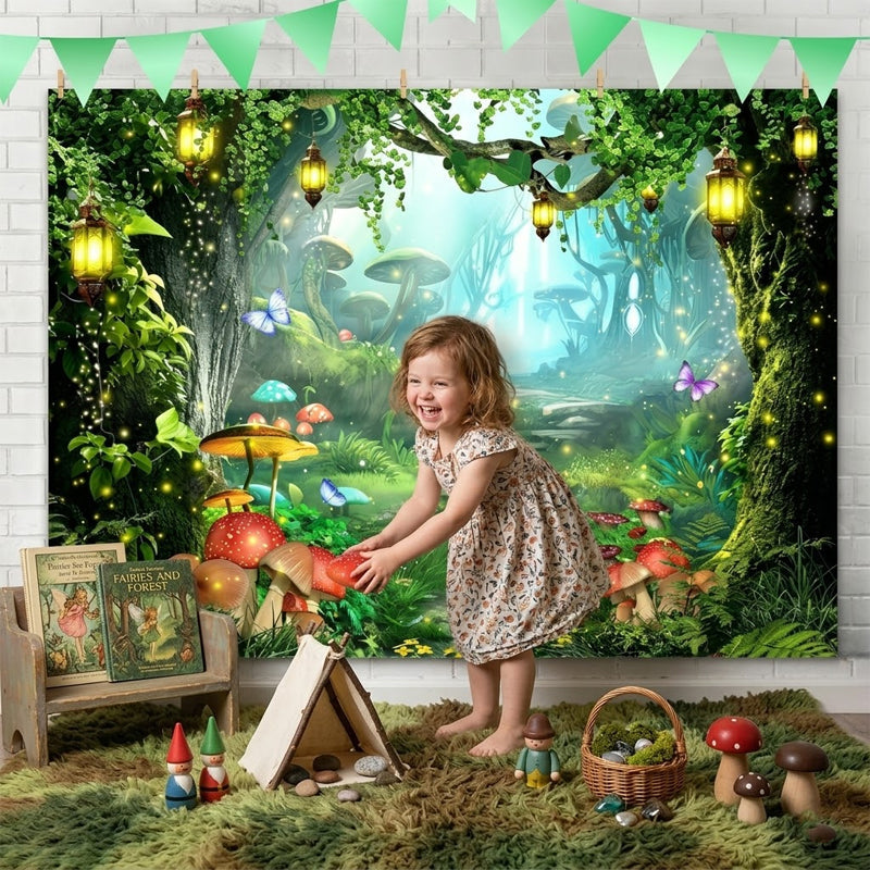 🌲 Turn your backyard into an enchanted forest – one banner, endless beauty! ✨🌸