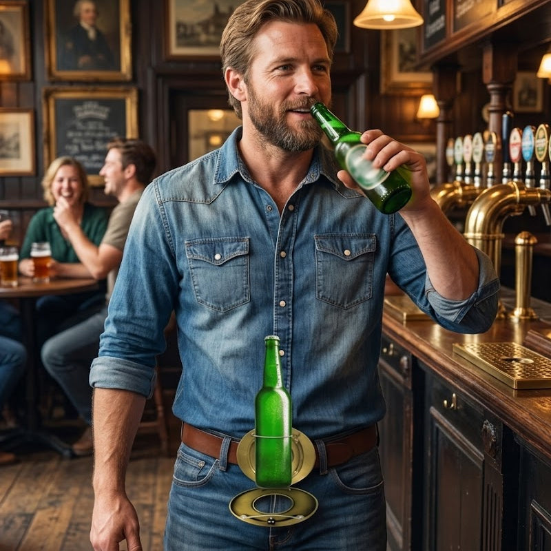 🧔 The most practical accessory a man can own! 🎁🛠️