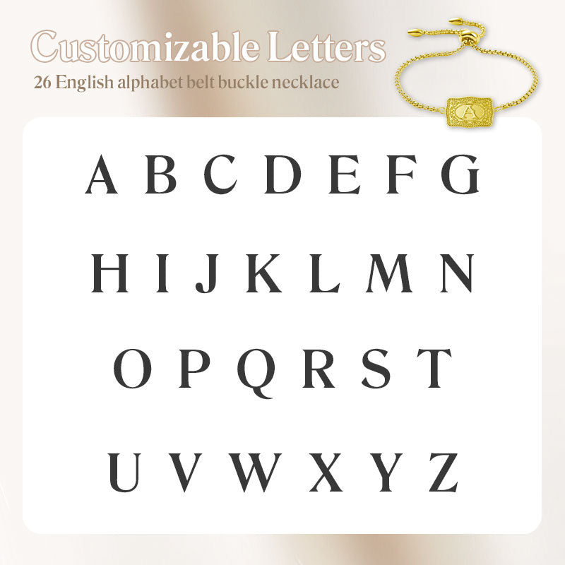 🤠Western cowboy style + Letter bracelet🔠