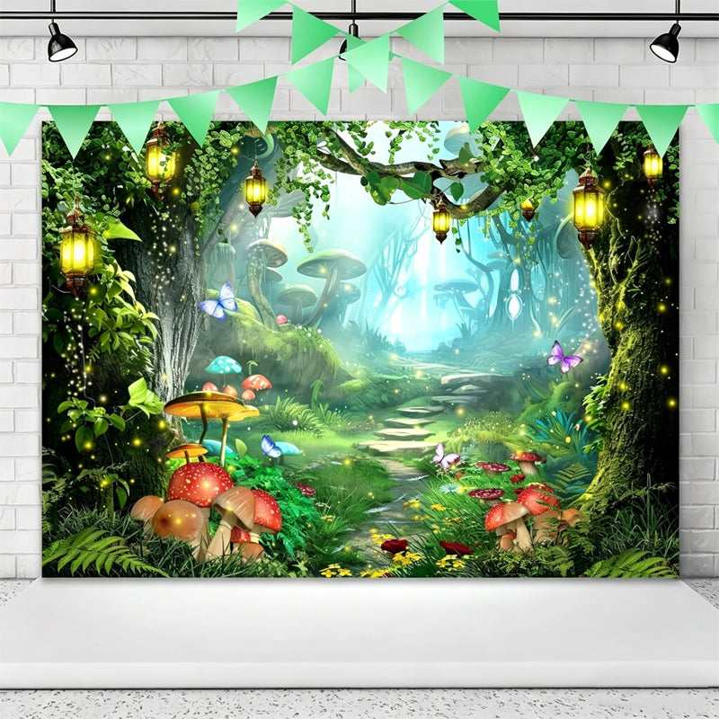 🌲 Turn your backyard into an enchanted forest – one banner, endless beauty! ✨🌸