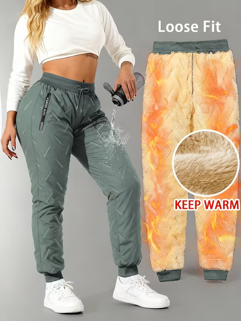 ⏳LAST DAY 50% OFF!! ✨Unisex Super Soft & Warm Fleece-Lined Waterproof Trousers