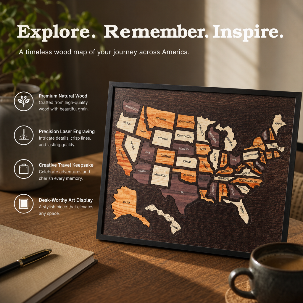 Turn Your Fleet of Memories Into a Stunning Visual Keepsake! 🇺🇸🗺️✨