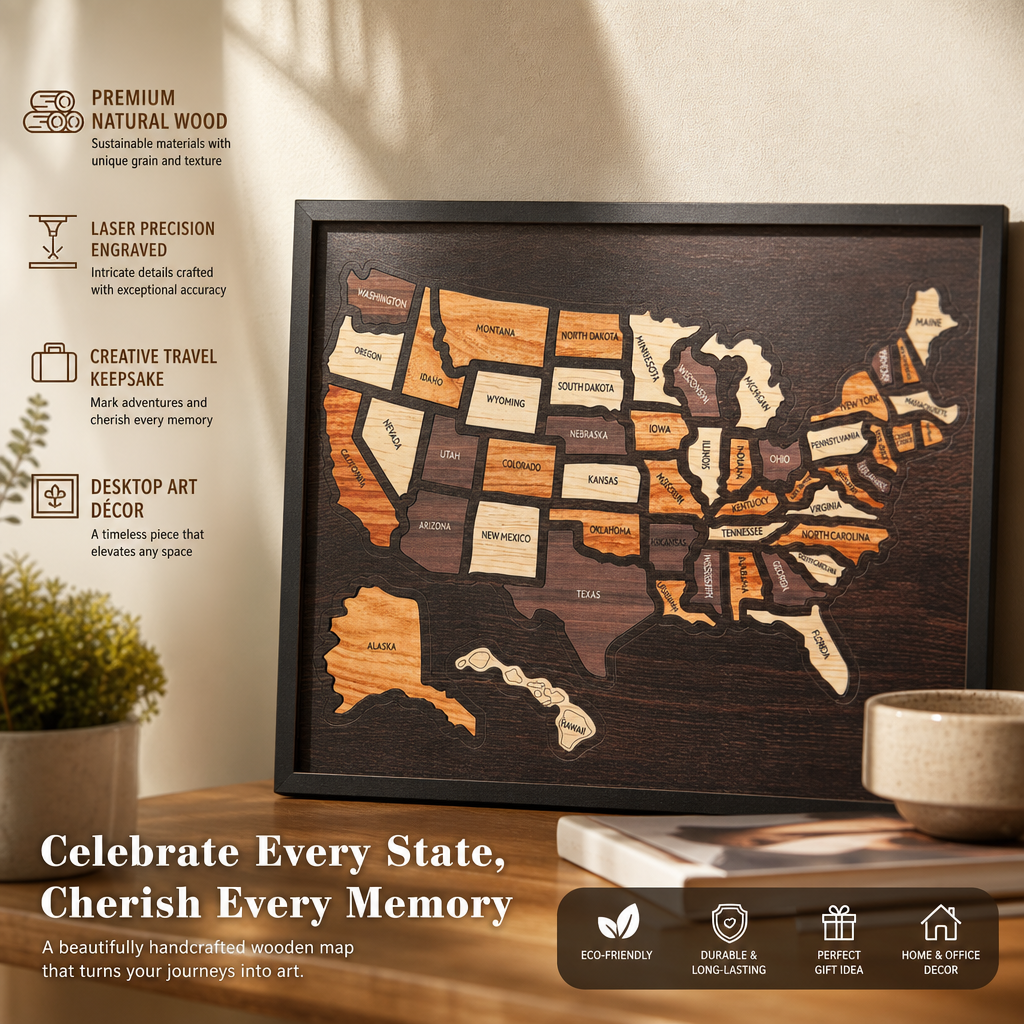 Turn Your Fleet of Memories Into a Stunning Visual Keepsake! 🇺🇸🗺️✨
