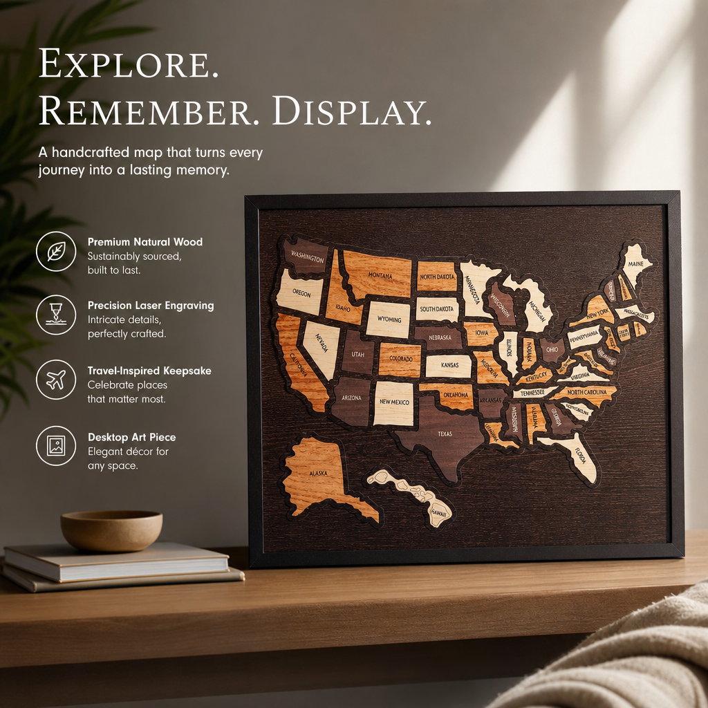 Turn Your Fleet of Memories Into a Stunning Visual Keepsake! 🇺🇸🗺️✨
