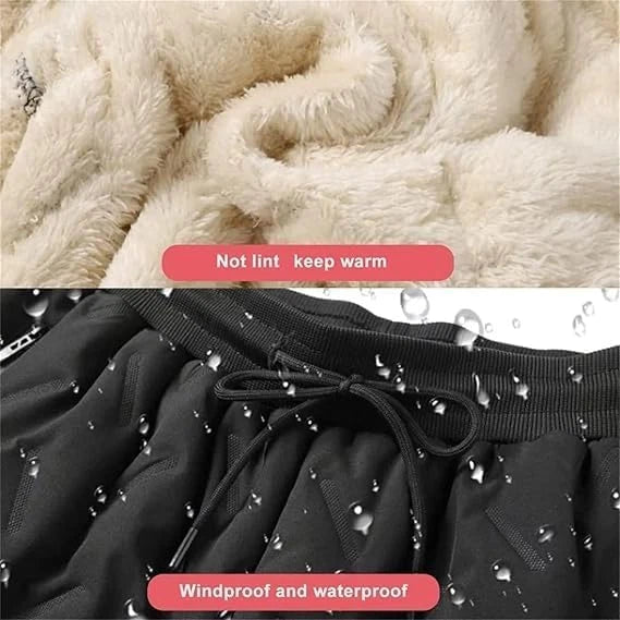 ⏳LAST DAY 50% OFF!! ✨Unisex Super Soft & Warm Fleece-Lined Waterproof Trousers